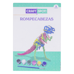 Rompecabezas De Madera  Dinosaurio CRAFTSPOT SET