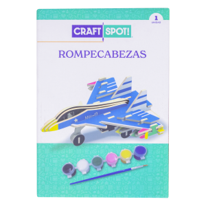 Rompecabezas De Madera  Avión CRAFTSPOT SET