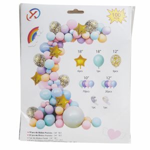 Globos Para Arco Color Pasteles BALLOON PARTY X 100 Piezas