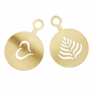 Moldes Para Capuchino Decorativos SKYLAR 2 Piezas