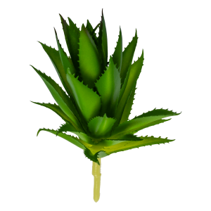 Suculenta Decorativa Artificial Verde Claro Tipo Penco SKYLARK 11 X 15 Cm