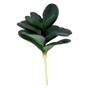 Suculenta Decorativa Artificial Verde Oscura Tipo Gota Grande SKYLARK 8 X 11 Cm