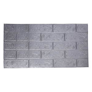 Adhesivo De Pared Diseño Ladrillo Gris SKYLARK 70 X 70 X 0,35 Cm