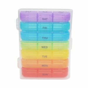 Pastillero Clasificador Lunes A Domingo SKYLAR 1 Pieza