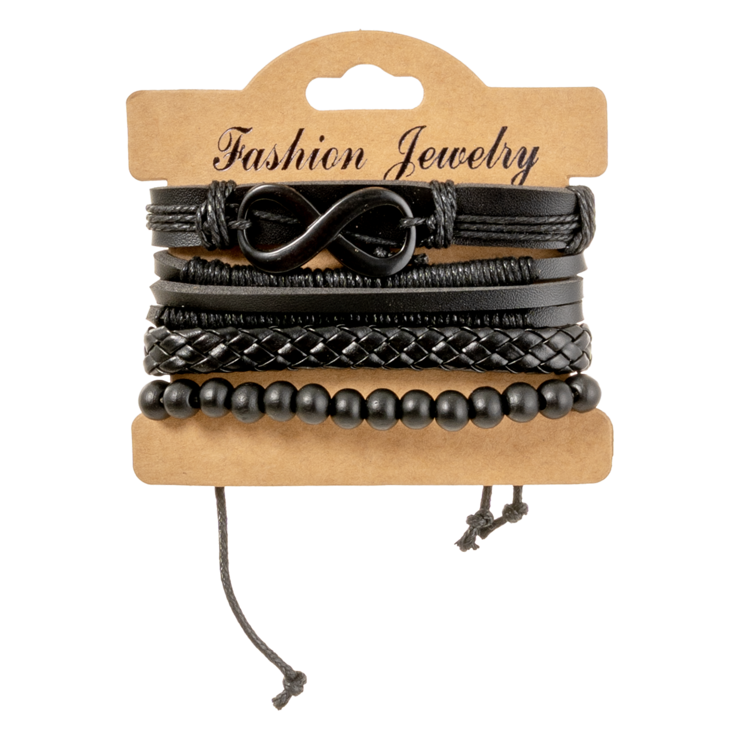 Pulseras Negras SKYLARK X 4 Piezas