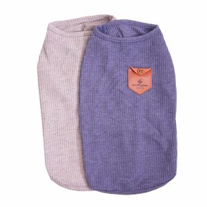 Saco Para Perro Azul Y Gris 2 Piezas DADAGOU Talla Grande