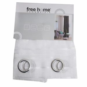 Visillo Blanco FREE HOME 210X115 Cm