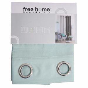 Cortina Ámbar Menta FREE HOME 210X115 Cm