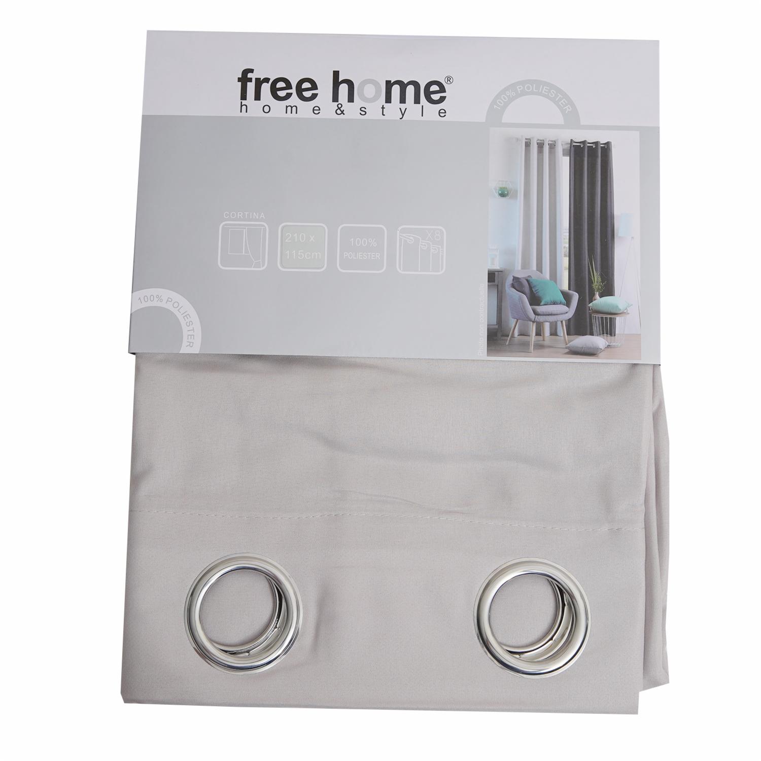 Cortina Karol Palo De Rosa FREE HOME 210X115 Cm