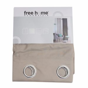 Cortina Karol Taupe FREE HOME 210X115 Cm