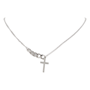Collar Para Dama Cadena Corta Cruz SKYLARK 1 Pieza
