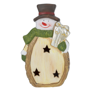 Adorno Navideño Led Snowman JOY 1 Pieza