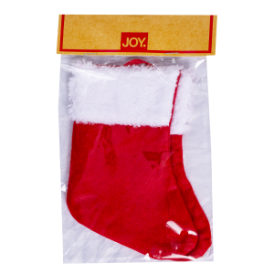 Adorno Botas Navideñas Set JOY 2 Piezas