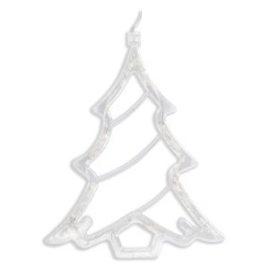 Colgante Navideño Árbol Con Luz JOY 20X15 Cm