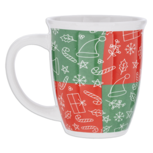 Jarro Diseño Navideño Ancho JOY 1 Pieza