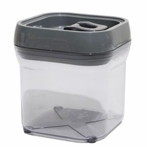 Frasco Hermético Tapa Gris HEREVIN Pequeño