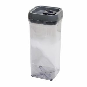 Frasco Hermético Tapa Gris HEREVIN Grande