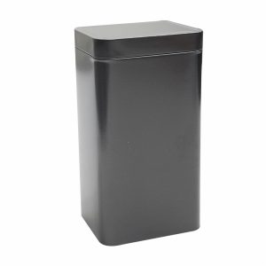 Caja Hermética De Lata Para Almacenar Café SKYLAR Negro