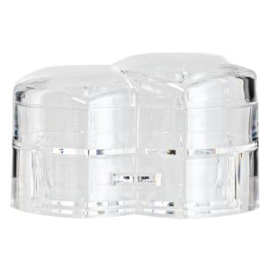 Organizador De Maquillaje Doble Diseño Corazón FREE HOME 1 Pieza