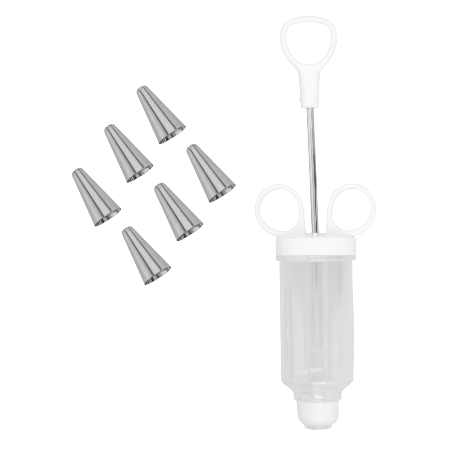 Set Boquillas Para Decoración Repostería FREE HOME 6 Piezas