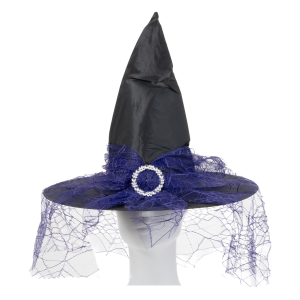 Disfraz Sombrero De Bruja Con Hebilla FENG HAO FU SHI 30 X 35 Cm