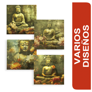 Cuadro Decorativo Diseño Surtido Budah FUZHOU BESTONE COLLECTION 28X28 Cm