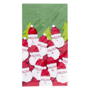 Servilletas Navideñas Diseño Santa Claus Rectangular DFHO X 20 Piezas