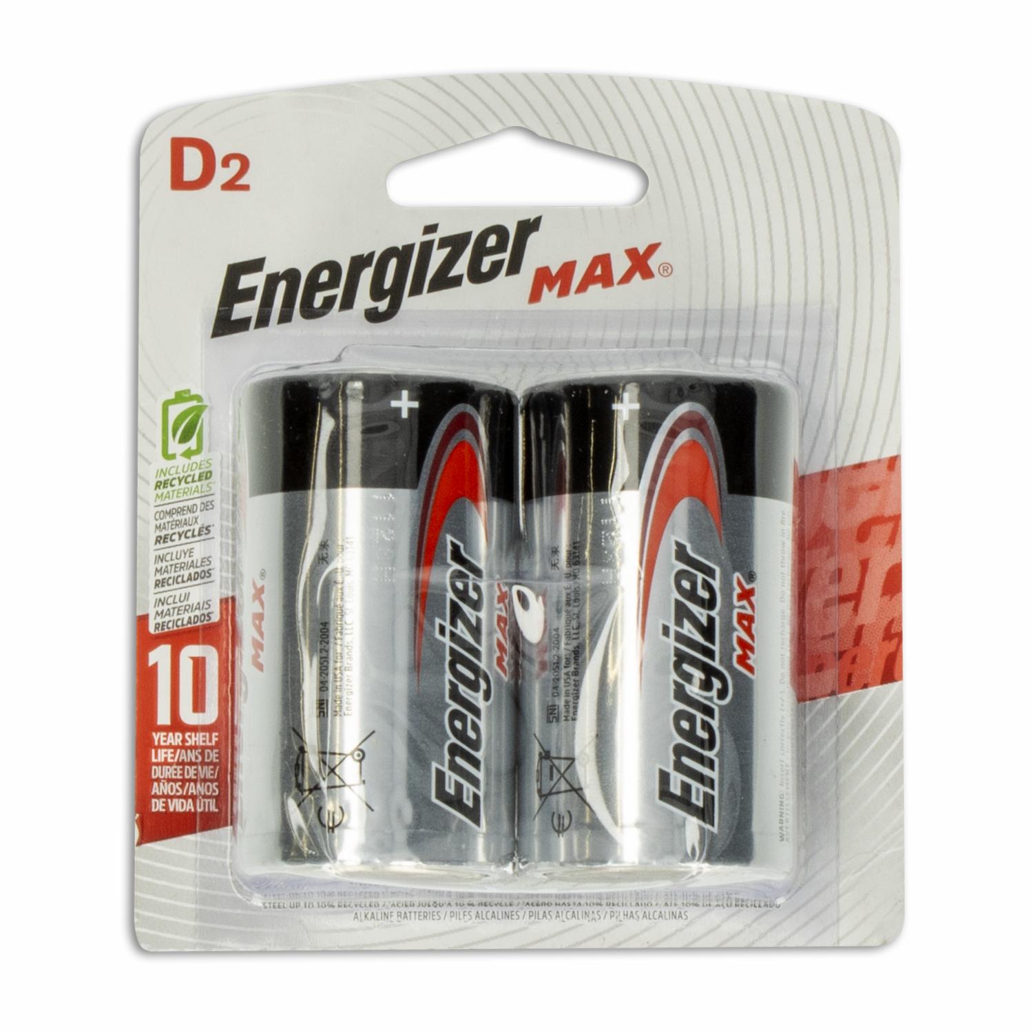 Pilas D ENERGIZER X 2 Uds
