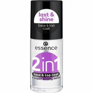 Esmalte De Uñas Base & Top Coat 2In1 ESSENCE 8 Ml