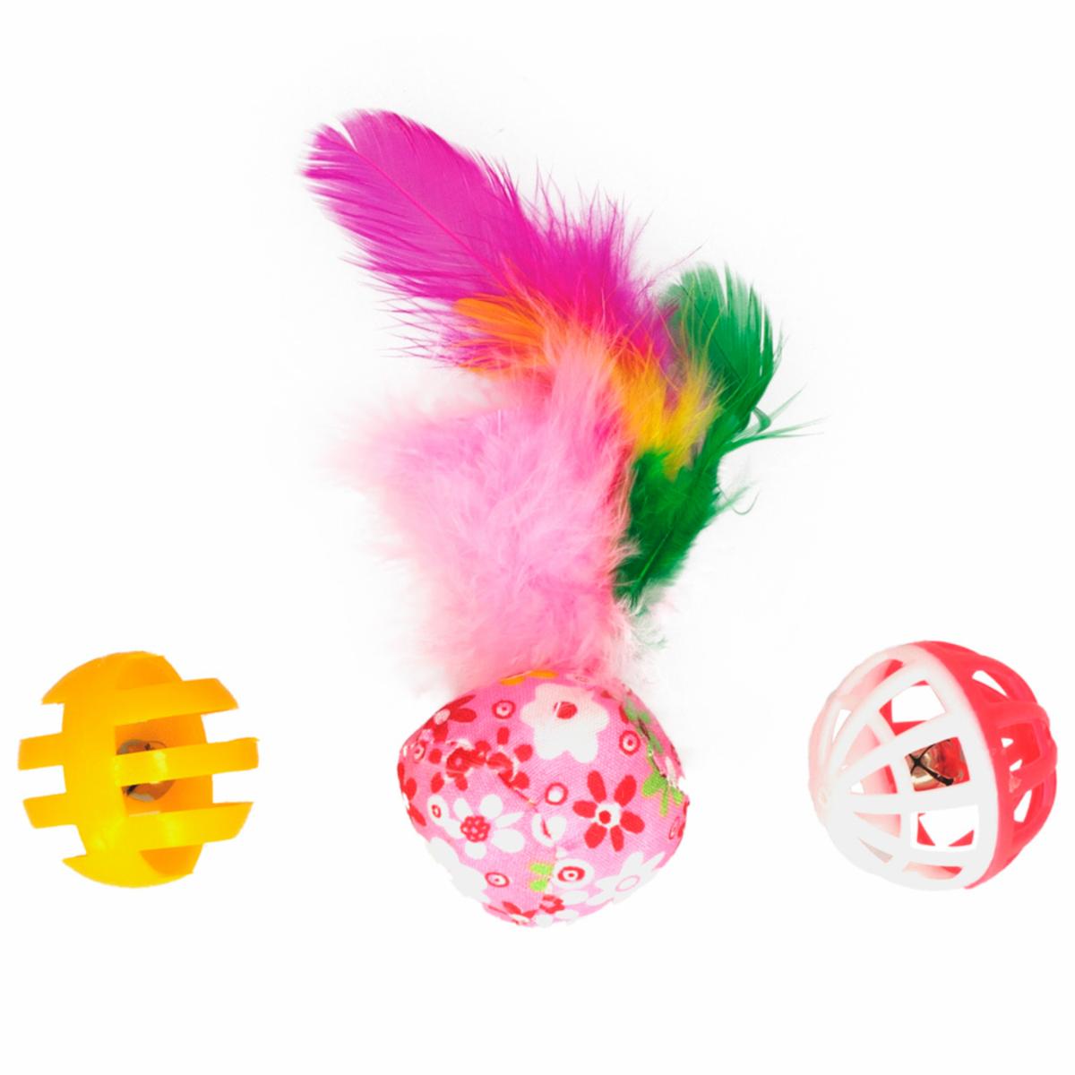 Juguete Bolas Cascabel SOLEIL Para Gato