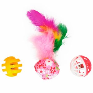 Juguete Bolas Cascabel SOLEIL Para Gato
