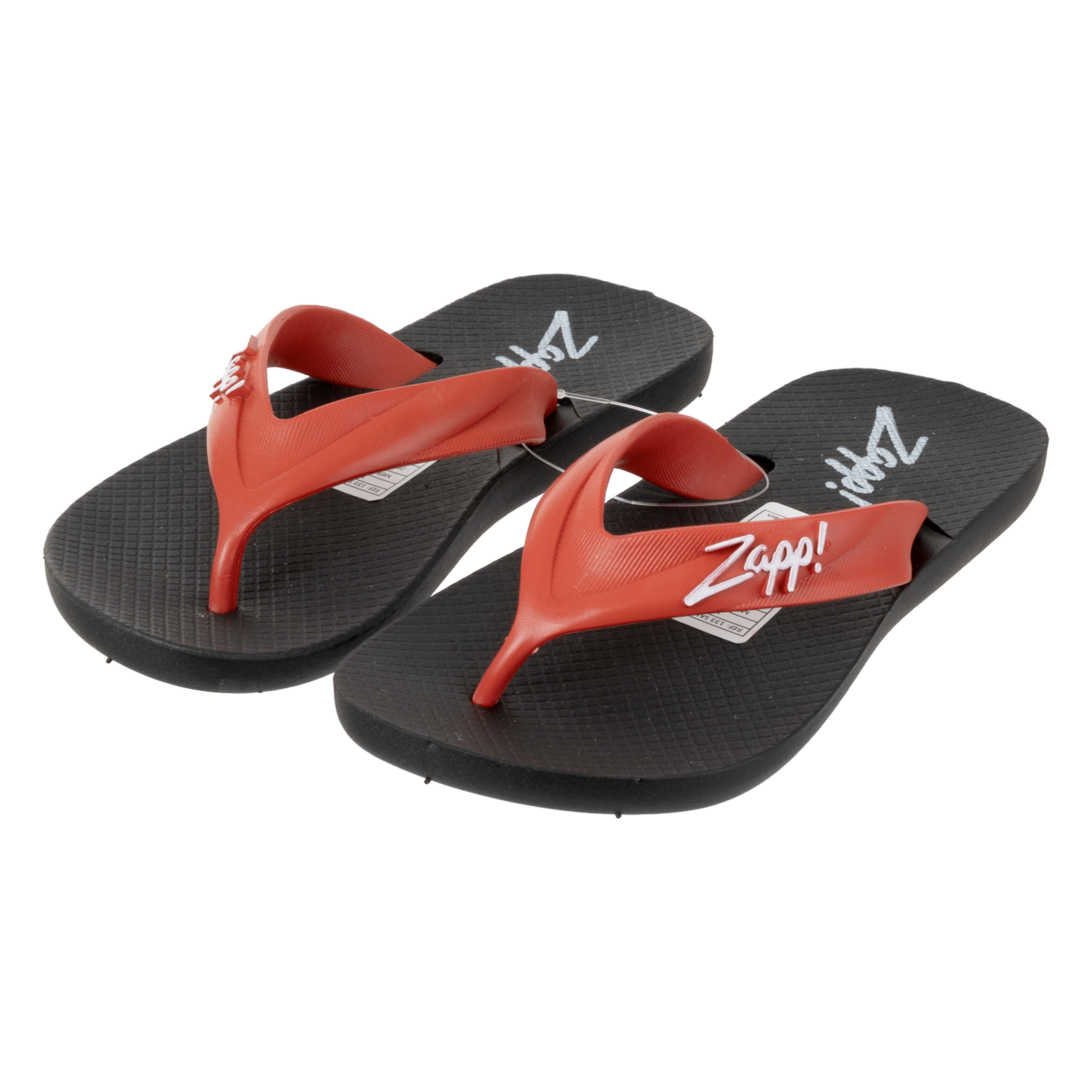Sandalias De Playa Negra Con Rojo XIRELLA