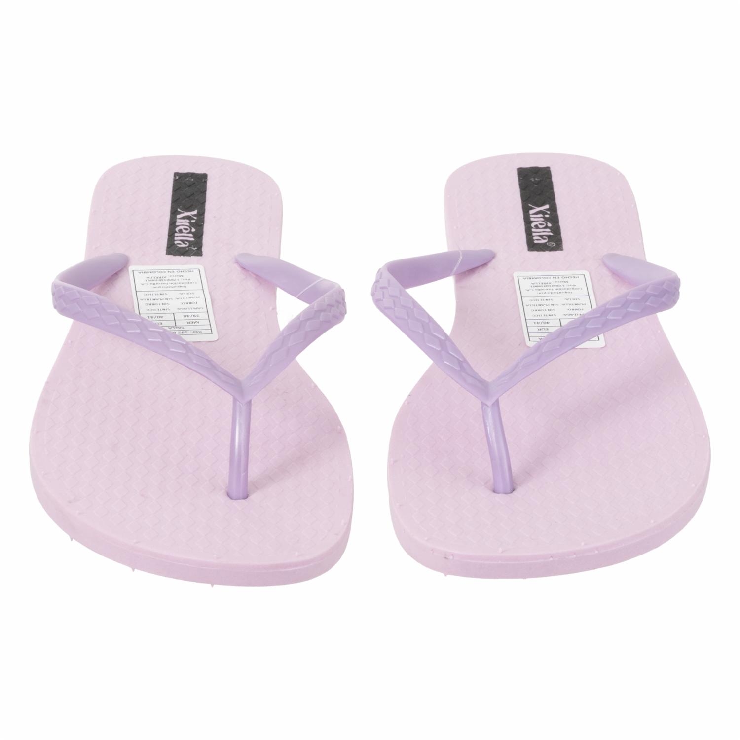 Sandalias Casuales Color Lila Perlado XIRELLA - Image 2