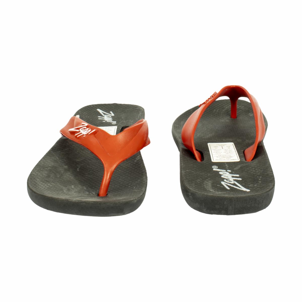 Sandalias Negro Con Rojo ZAPP Talla 39 Y 40 - Image 2