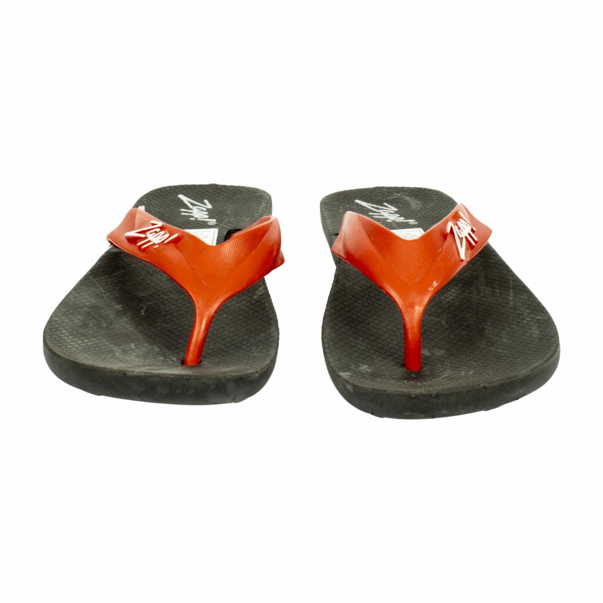 Sandalias Negro Con Rojo ZAPP Talla 41 Y 42