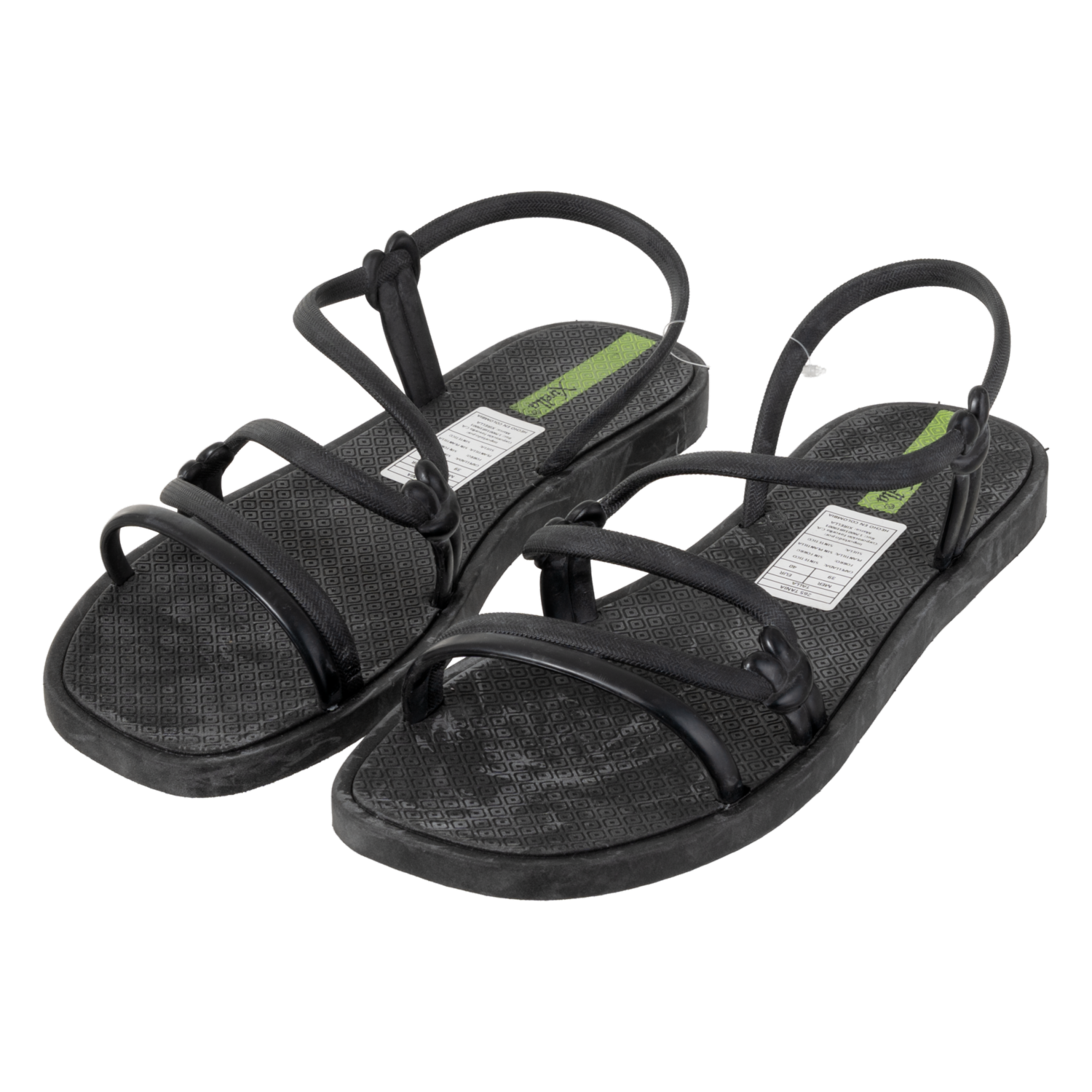 Sandalias Casuales Negras XIRELLA - Image 3