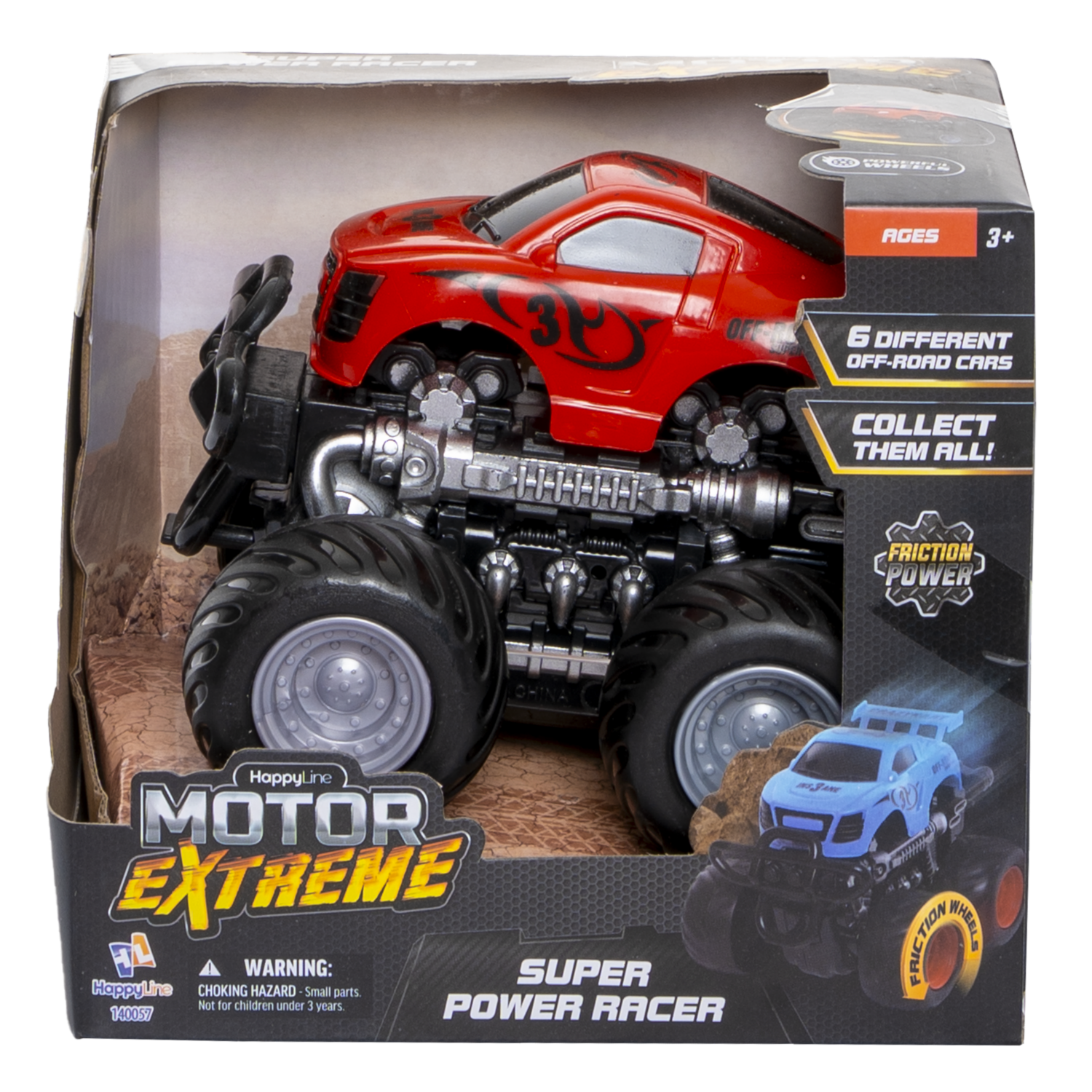 Camioneta A Fricción MOTOR EXTREME Colores Surtidos