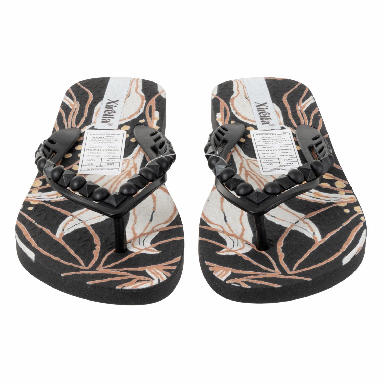 Sandalias Casuales Negras XIRELLA - Image 2