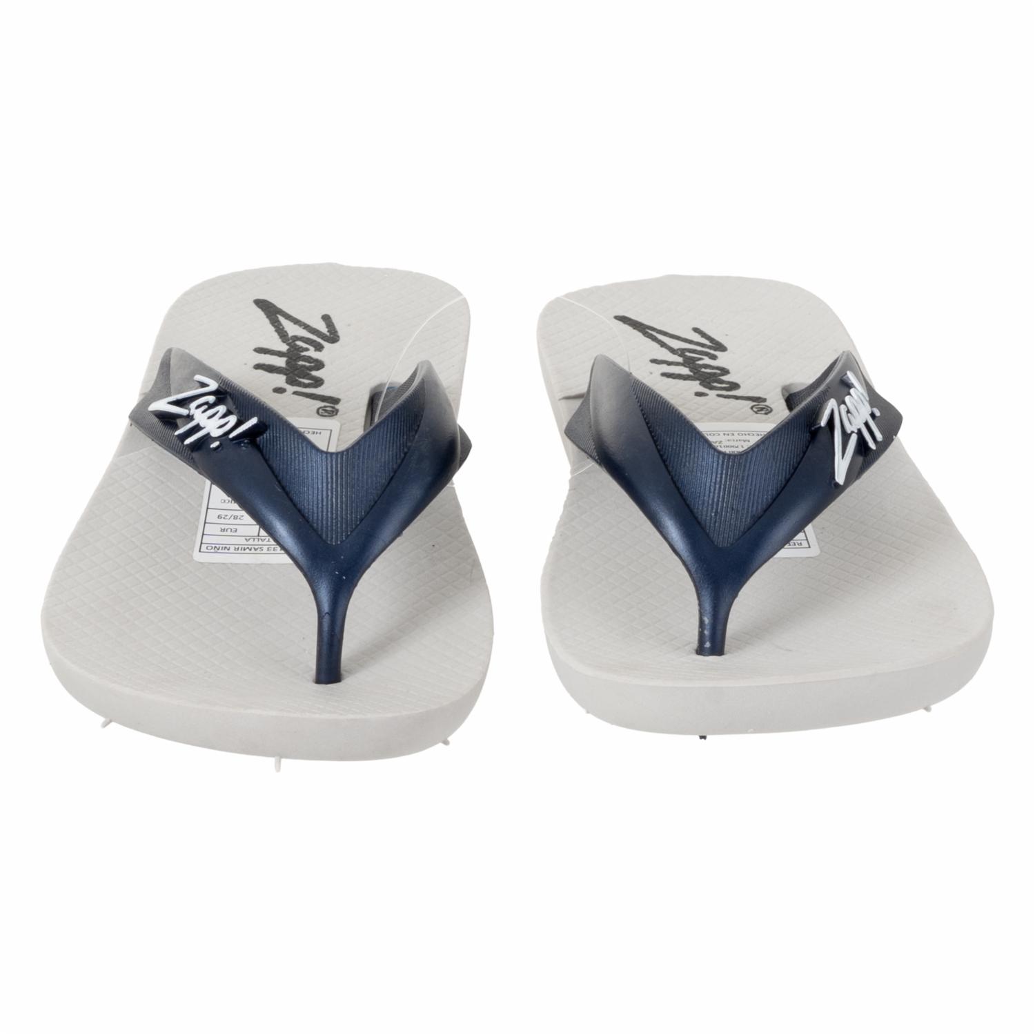 Sandalias Color Gris Azul Perlado ZAPP - Image 2