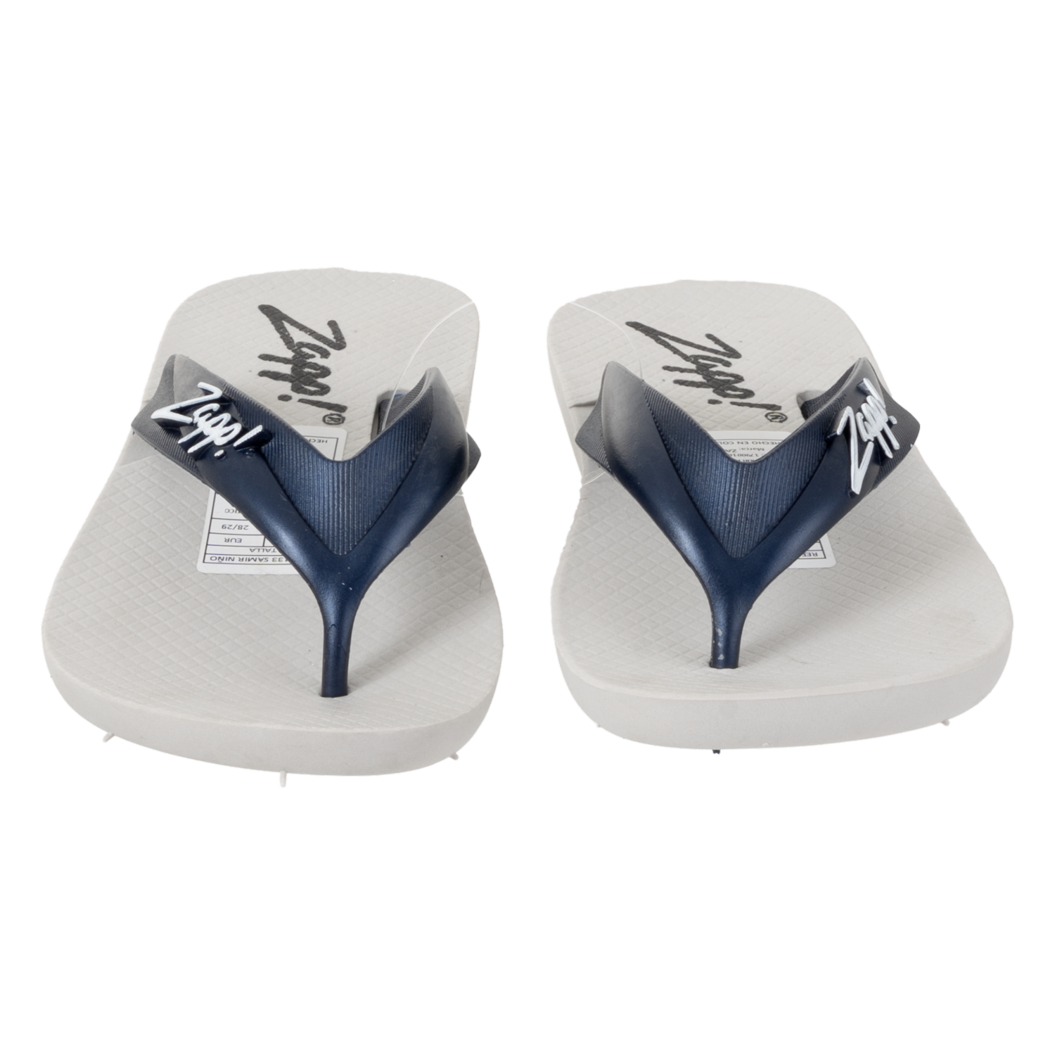 Sandalias Color Gris Azul Perlado ZAPP - Image 3