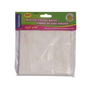 Delantal De Lona Natural LPS 13,5" x 19"