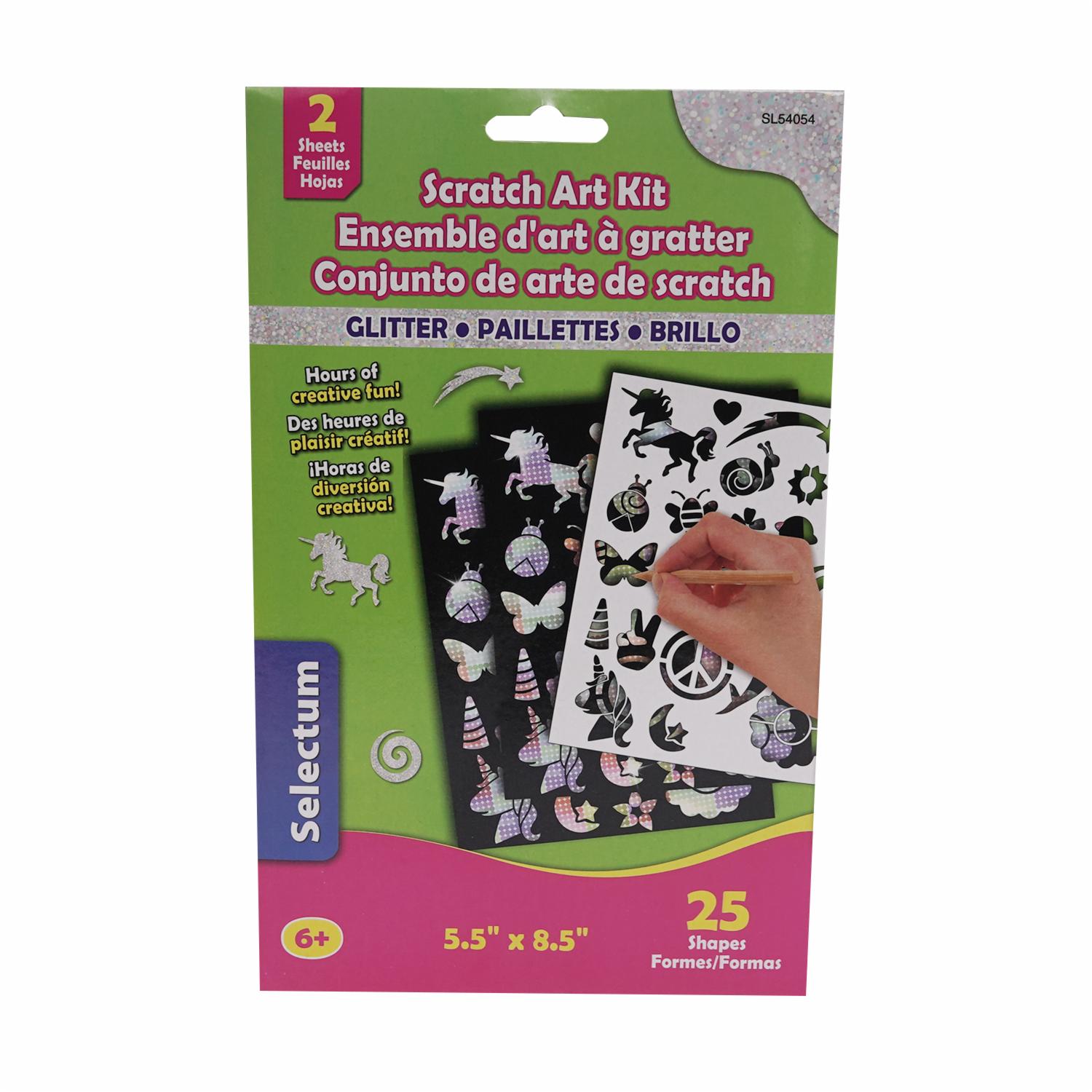 Set De Arte Para Raspar Arco Iris LPS Unidad