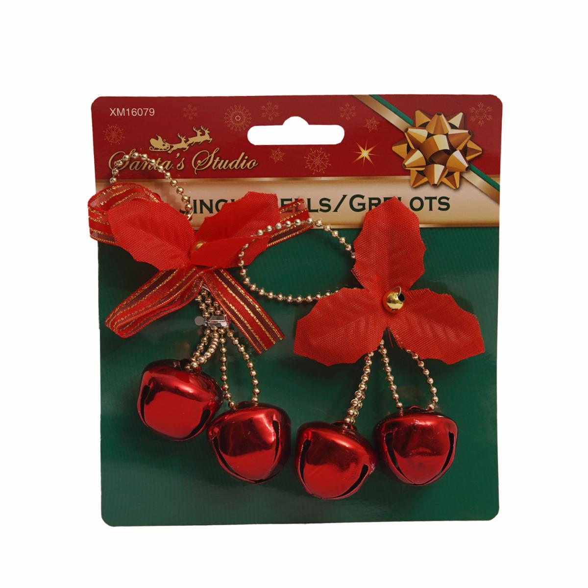 Colgante Navideña Con Hojas Acebo LPS Unidad