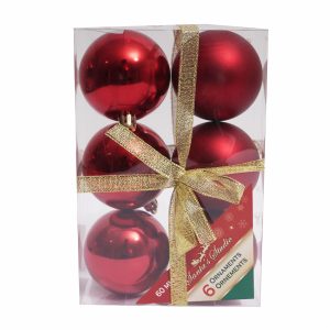 Bombillos Navideños Rojos LPS X 6 Uds