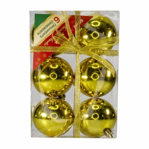 Bombillos Navideños Dorado Surtidos LPS X 6 Uds