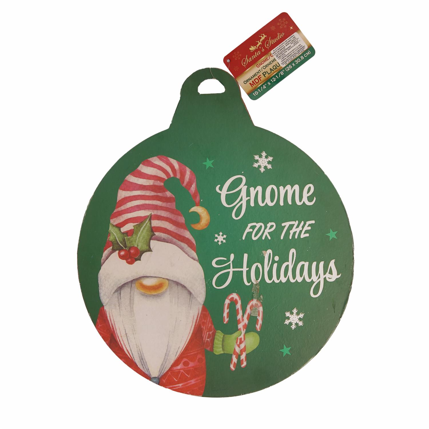 Placa Navideñas De Gnomo En Forma De Bombillo LPS Unidad