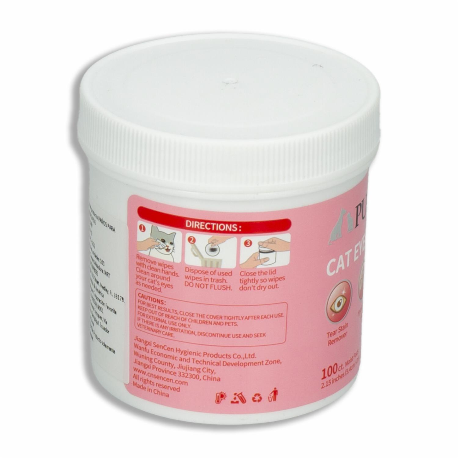 Paños De Limpieza Para Ojos De Gatos PURRY X100 Uds - Image 2