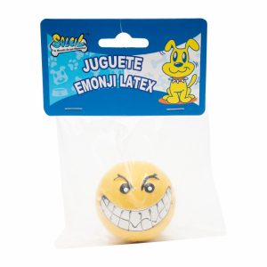 Juguete Para Mascota De Emoji En Látex SOLEIL Unidad
