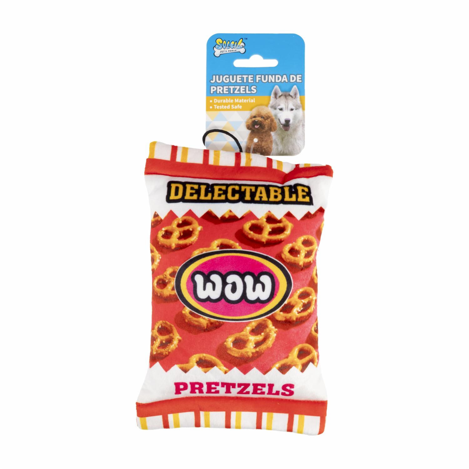 Juguete De Perro Diseño Funda Pretzels SOLEIL 1 Pieza