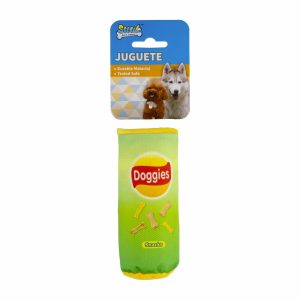 Juguete De Perro Diseño Lata De Papas Fritas SOLEIL 1 Pieza